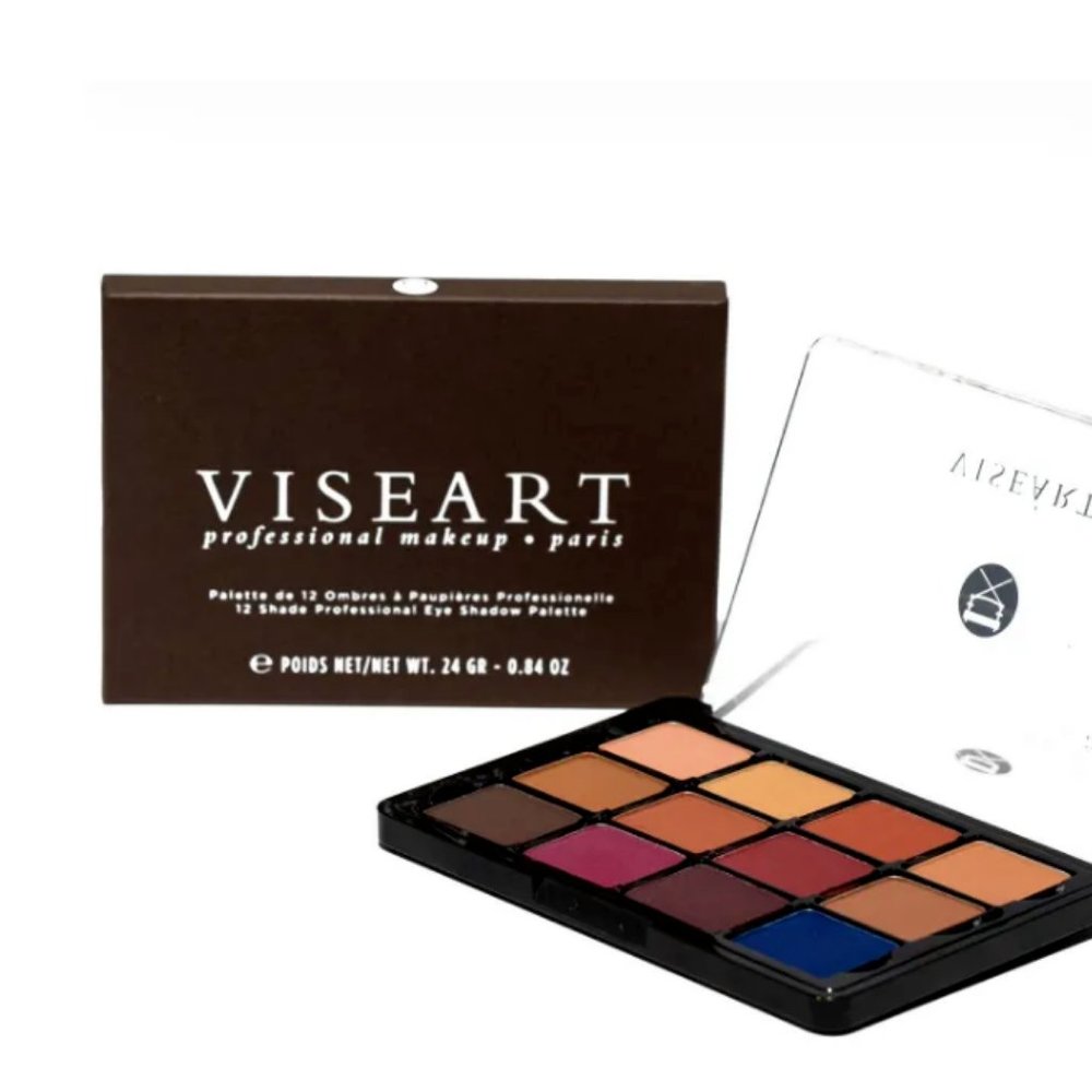 VISEART 2 Milieu Matte Eyeshadow Palette NIB!